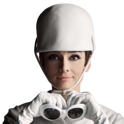 Audrey Hepburn, Glasses and Hat