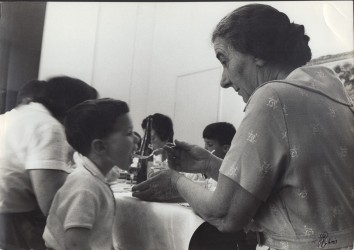 Golda Meier, Shabbat meal, 1963