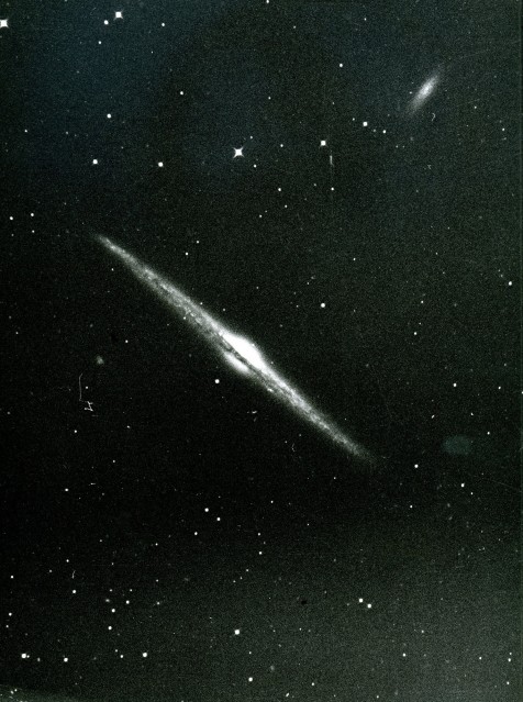 Needle Galaxy in Coma Berenice, c. 1910 - Deep Space
