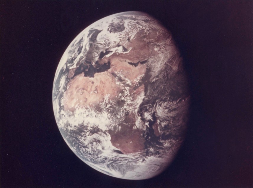Apollo 11, Photographie de la Terre (AS11-36-5355) - NASA