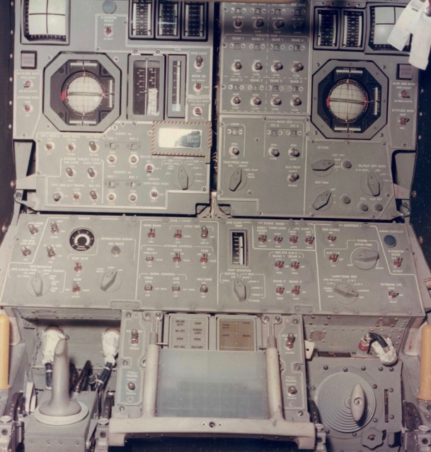 Apollo 11, Interior view of Lunar Module (S-69-32263) - NASA