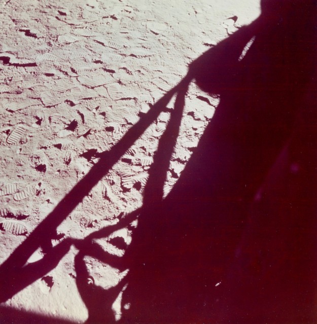 Apollo 11, Ombre du module lunaire  (AS11- 39- 5800) - NASA