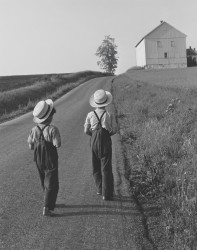 Two Amish Boys, 1962