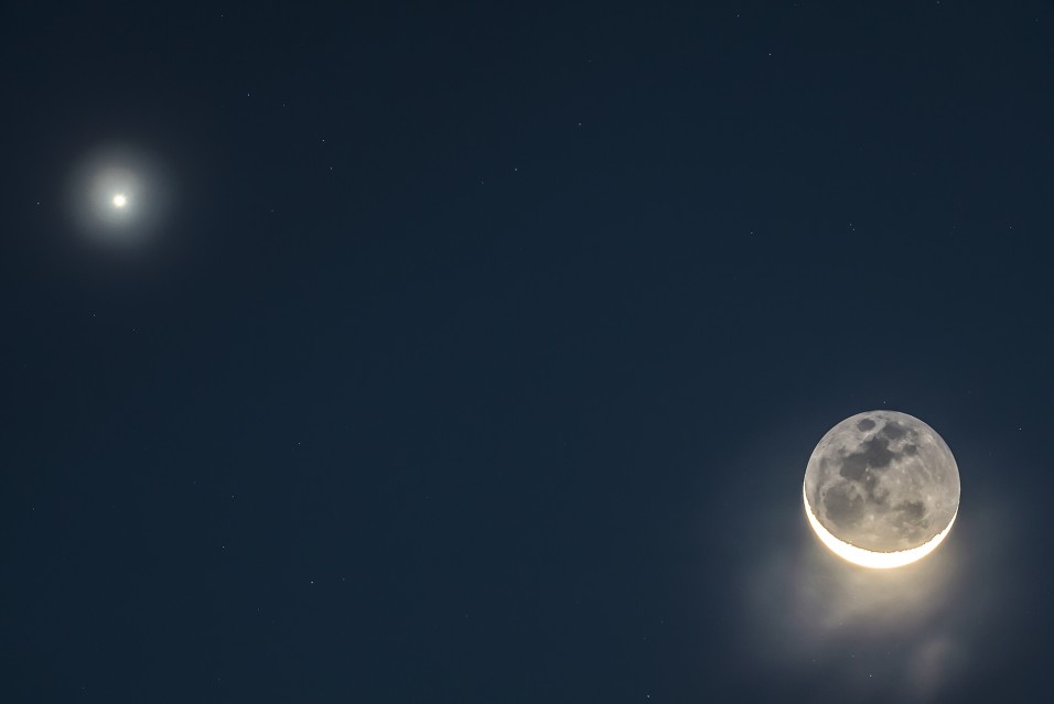 Vénus regarde la Lune - Guillaume CANNAT 