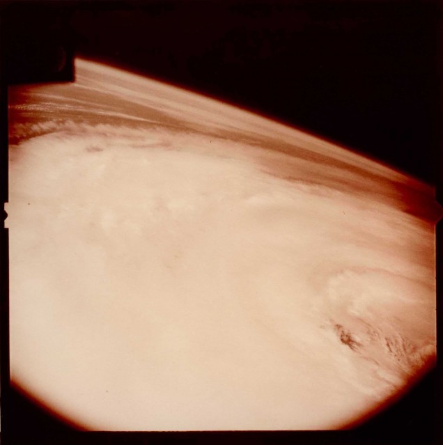Mercury-Atlas 4, Hurricane Carla from Space - Mercury