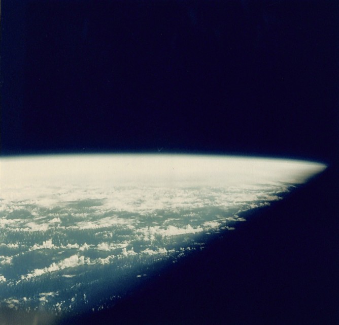 Apollo 7, Golfe de Mexico - AS07-07-1821 - NASA