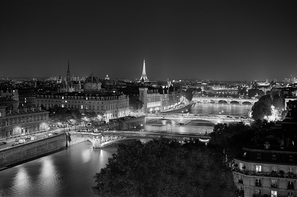 6 Bridges - Paris by night - Gary ZUERCHER