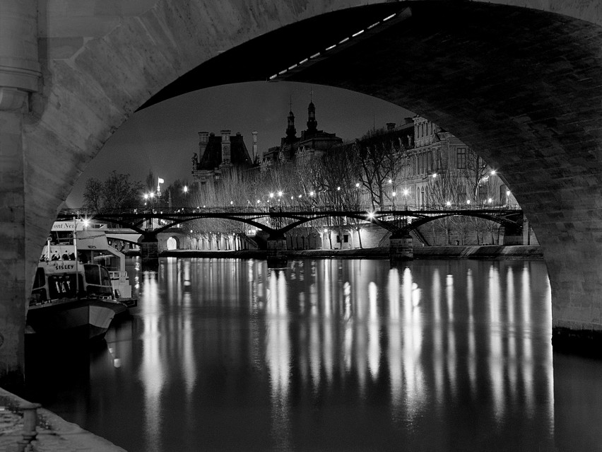 Pont des Arts - Paris de nuit - Gary ZUERCHER