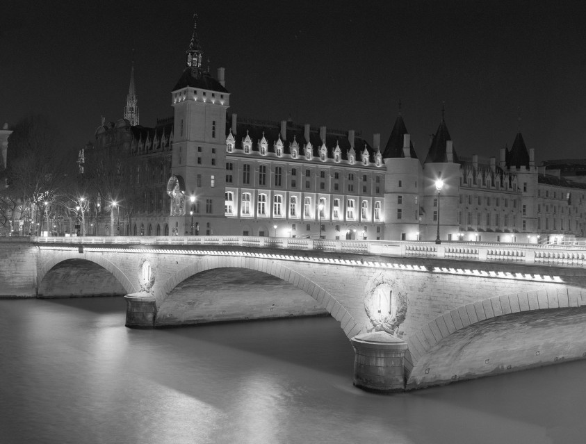 Pont au Change - Paris by night - Gary ZUERCHER