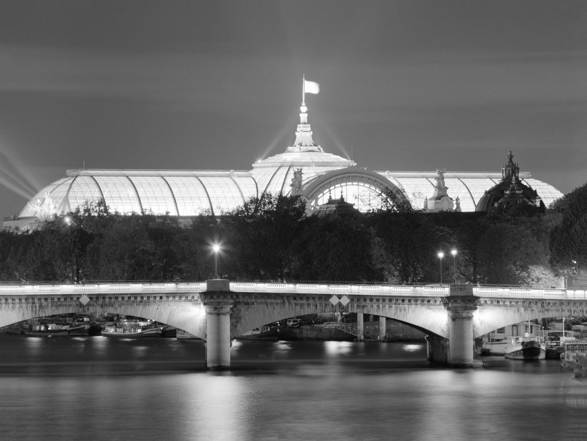 Pont de la Concorde - Grand Palais - Paris de nuit - Gary ZUERCHER