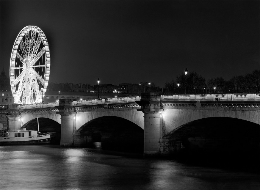 Pont de la Concorde - Ferris Wheel - Paris by night - Gary ZUERCHER
