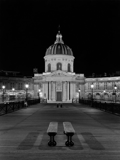 Pont des Arts - Institut de France - Paris de nuit - Gary ZUERCHER