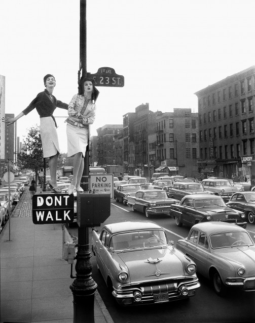 Lamppost - Don't Walk, 1958 - William HELBURN