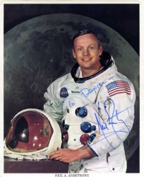 Apollo 11, Neil Armstrong, Official Portrait in Space Suit