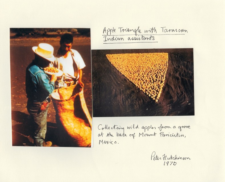 Apple Triangle with Tarascan Indian Assistants, 1970 - Peter HUTCHINSON