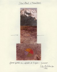Color Wheel and Mountain, 1972