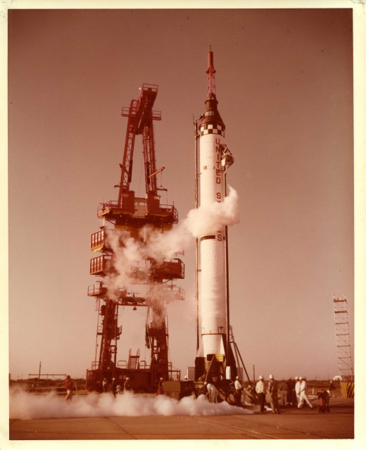 Mercury Redstone 1, Launch test (LOD-61C-181) - Mercury