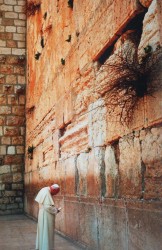 Pope John-Paul II at the Western Wall, 2000